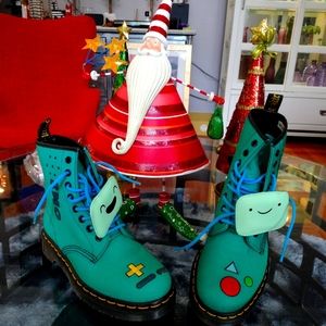 Dr. Martens Unisex: Adventure Time BMO Castle Canvas Boots